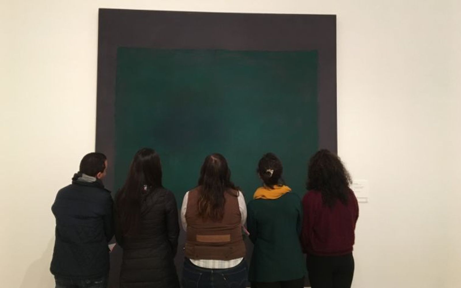 'Sin título (verde sobre morado)', Rothko, en el Thyssen