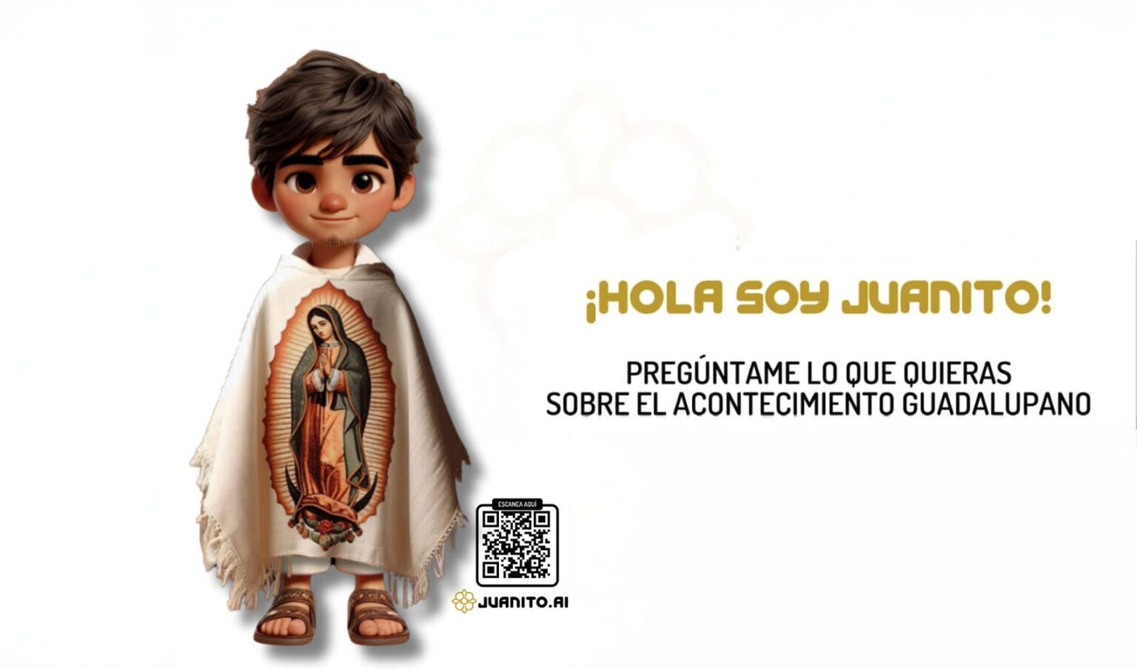 Lanzan Juanito.ai misionera digital para ser expertos en el Acontecimiento Guadalupano