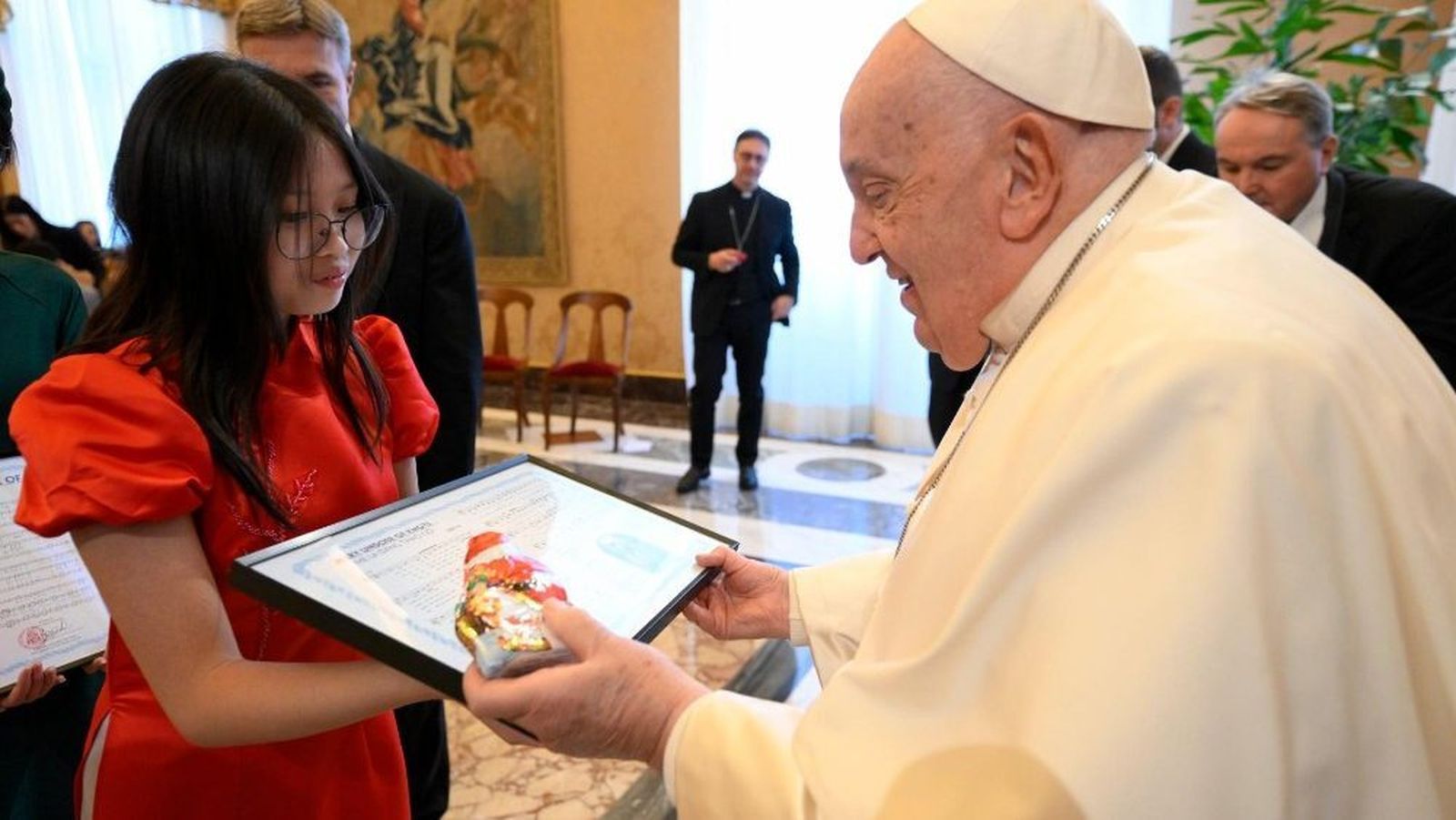 Audiencia a la comunidad vietnamita en Estados Unidos