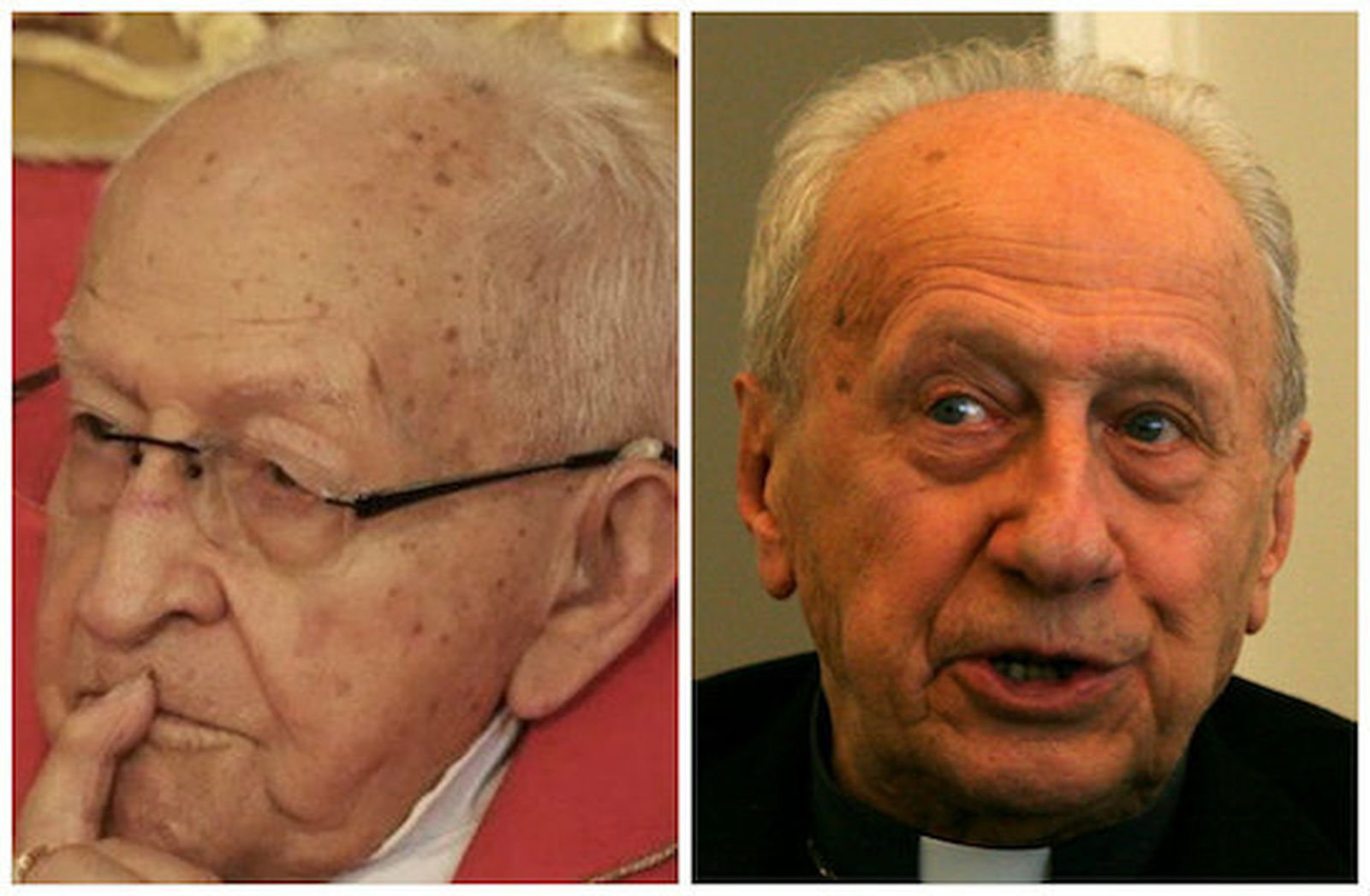 Los cardenales Pimiento y Etchegaray