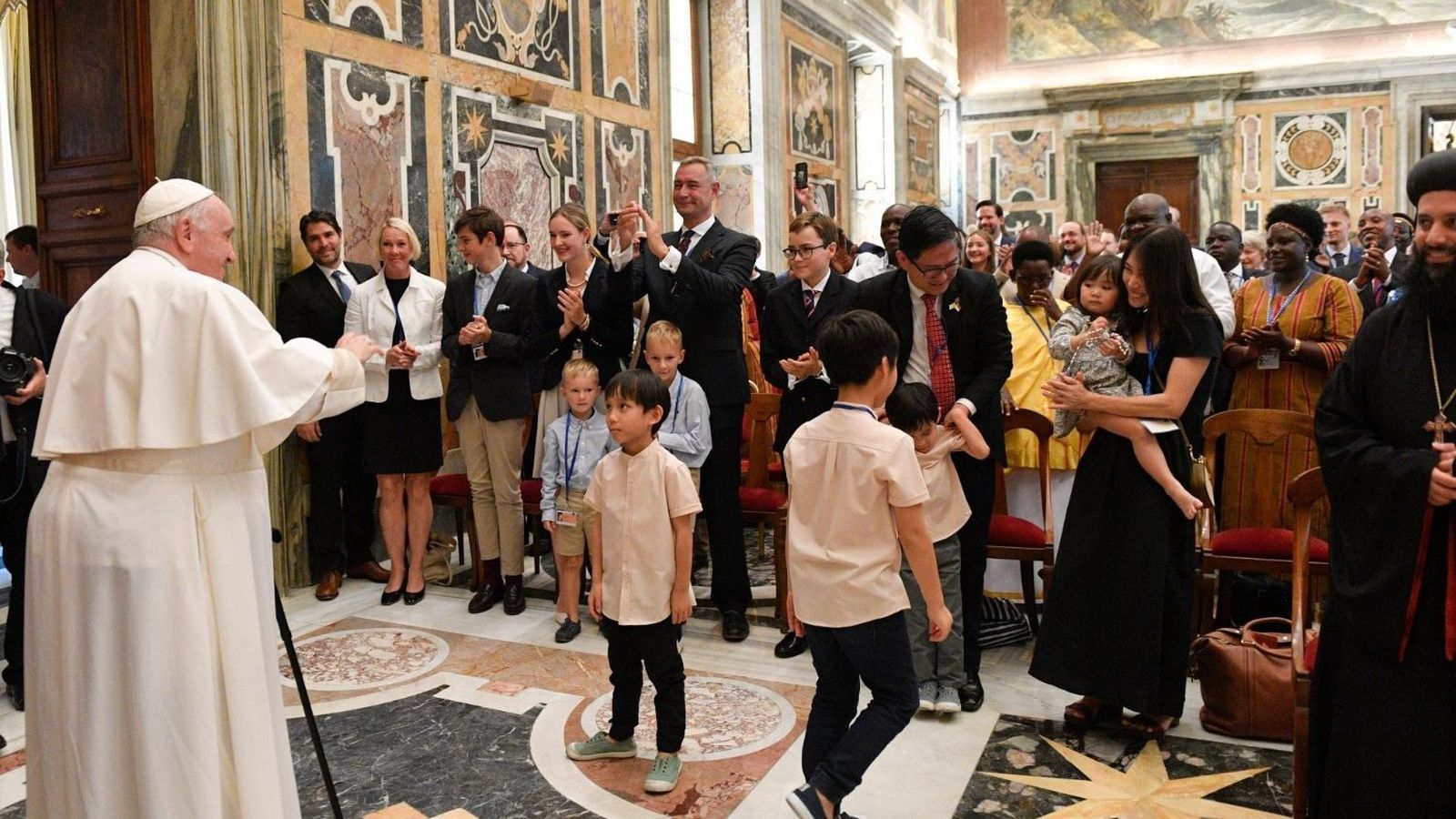 Audiencia del Papa Francisco a la Red Internacional de Legisladores Católicos