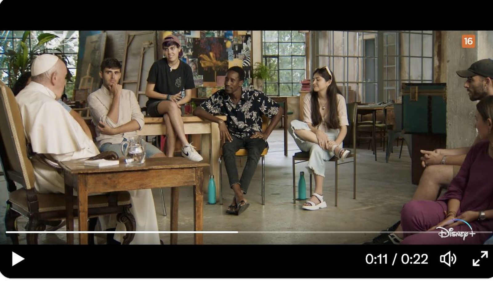 'Amén: Francisco responde': El Papa, con Juan Cuatrecasas, en Disney+