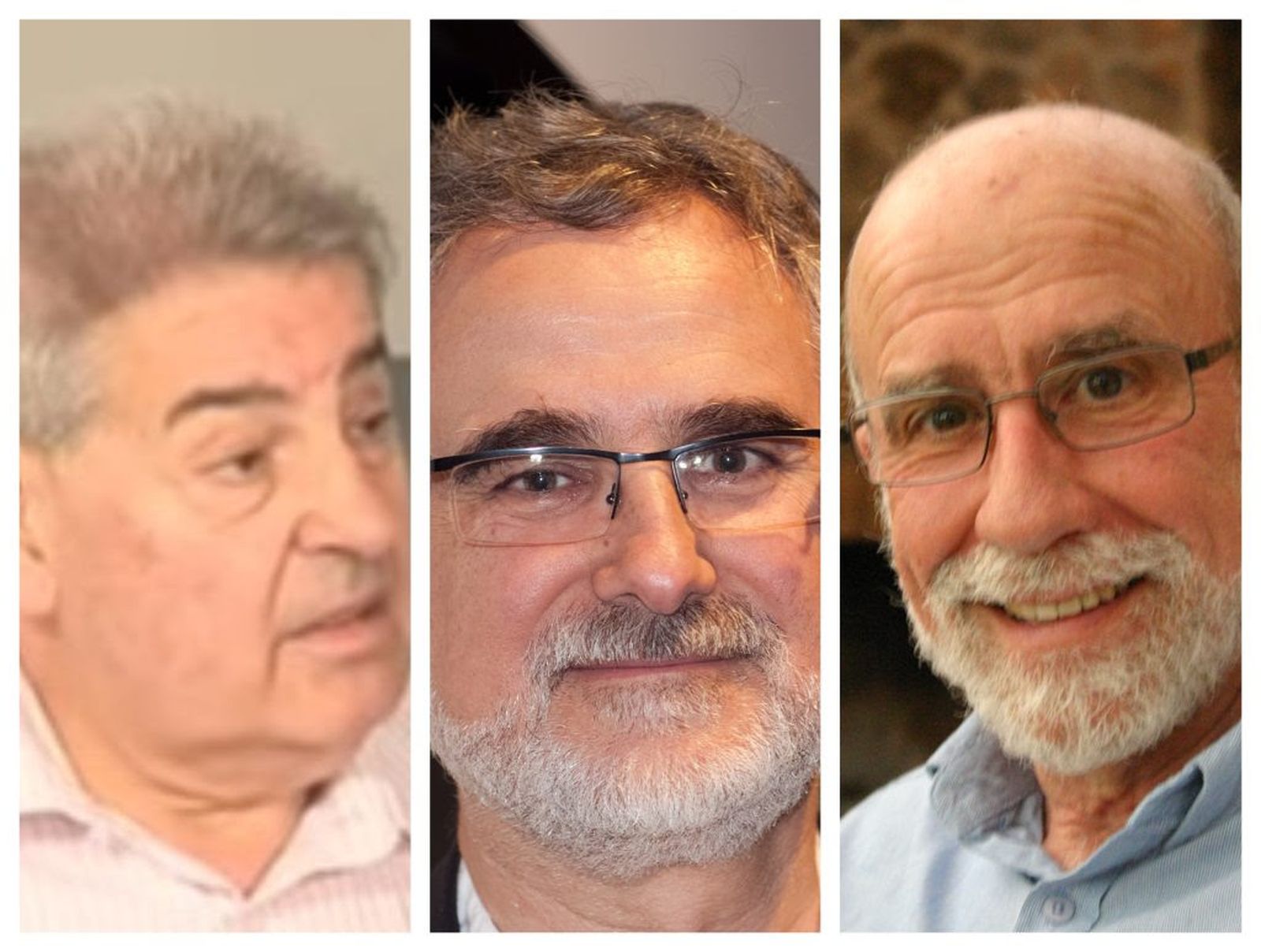 Federico Pastor, Victorino Pérez Prieto y Ramón Alario