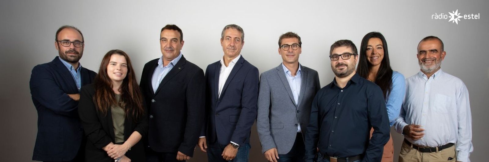 El nuevo equipo de Ràdio Estel.
