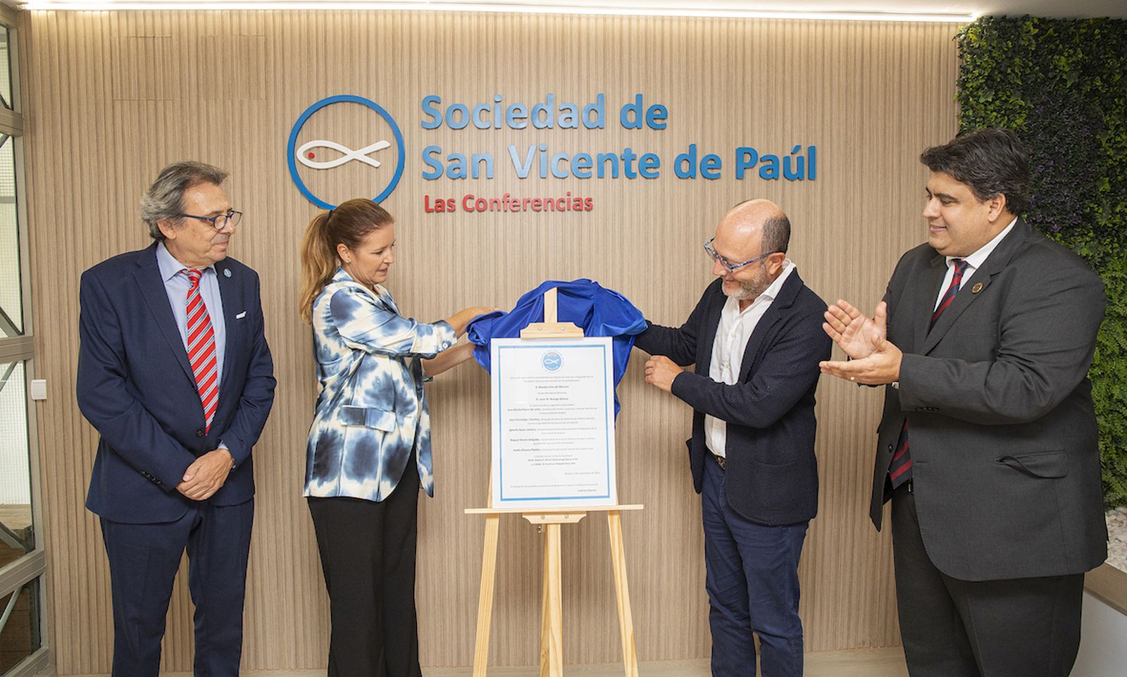 La Sociedad de San Vicente de Paúl inaugura su nueva sede nacional