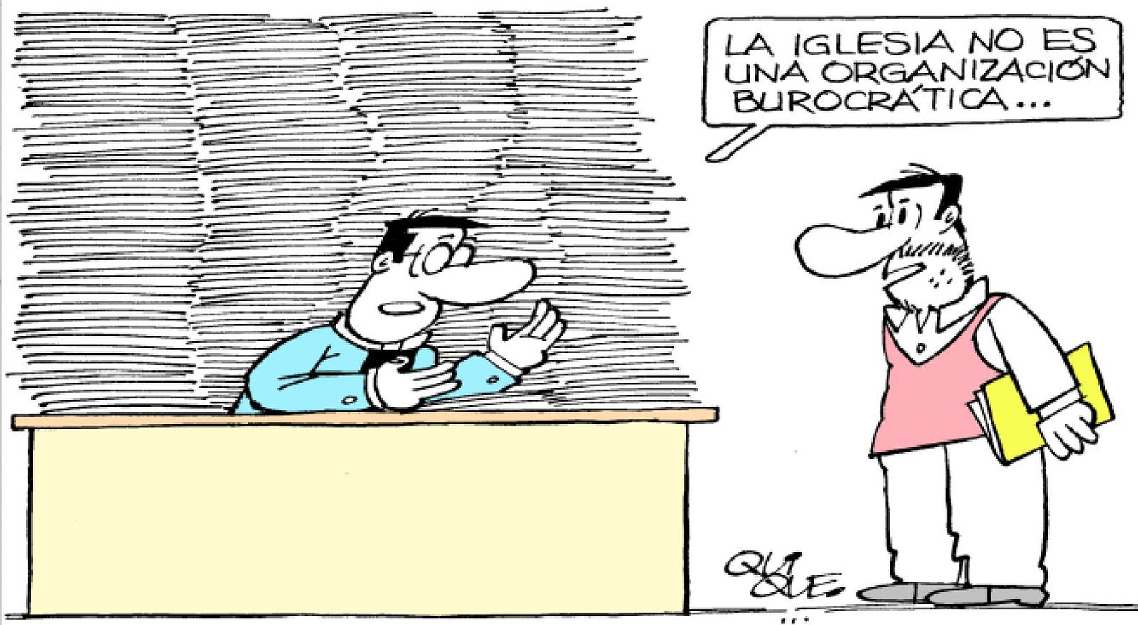 Iglesia y burocracia
