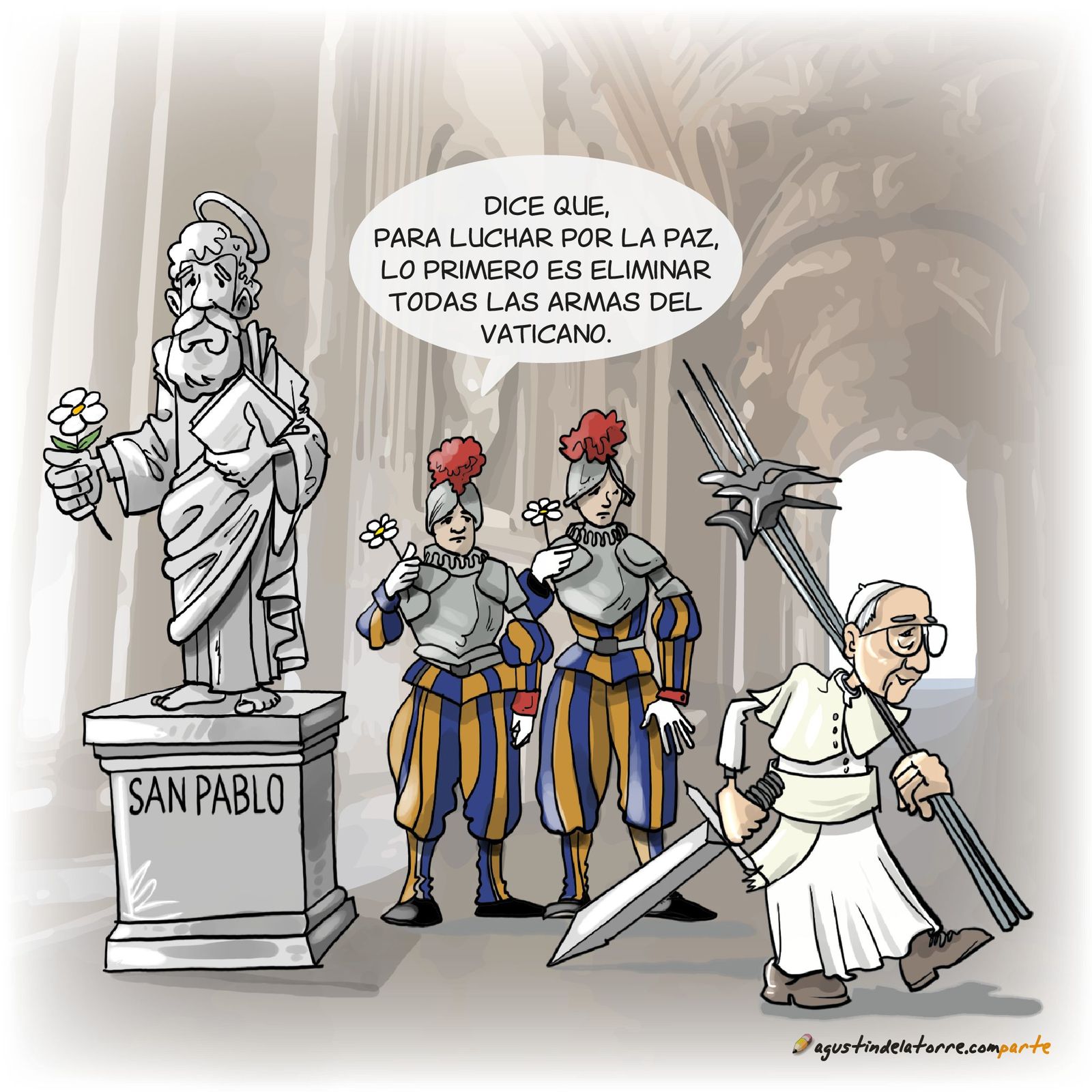 Armas en el Vaticano