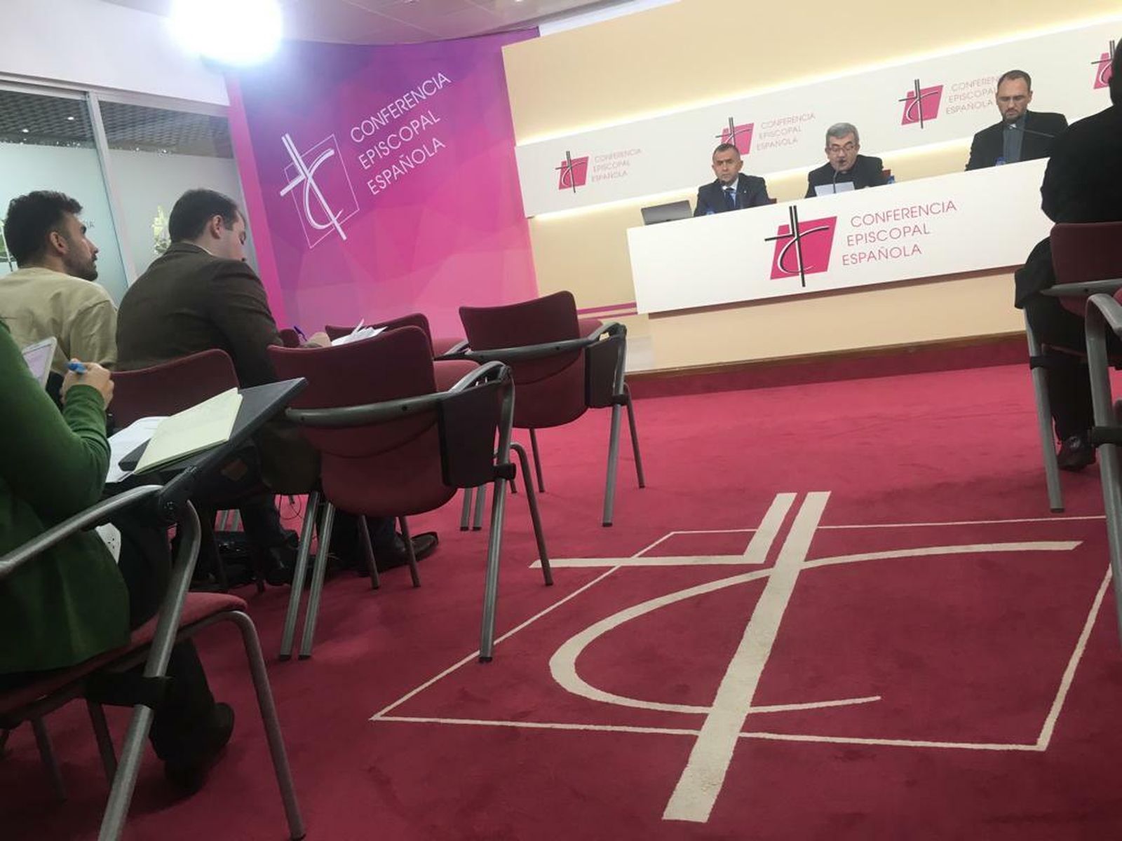 Rueda de prensa de Luis Argüello