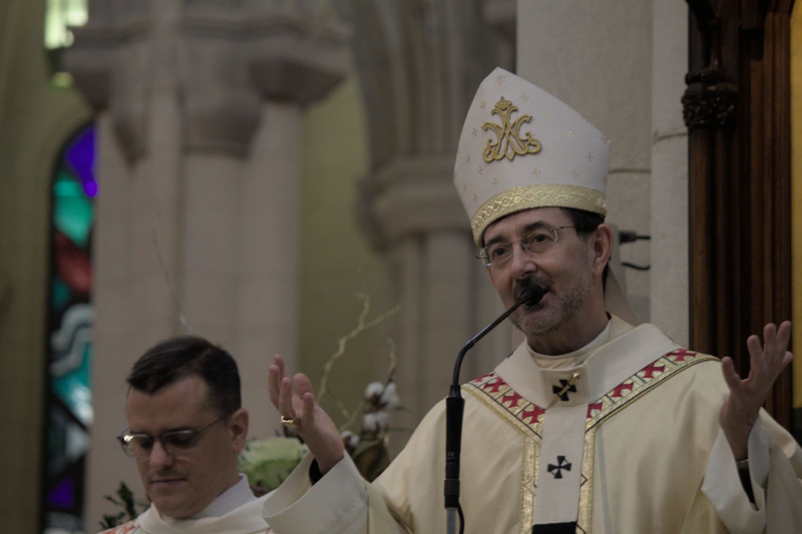 Cobo, durante la homilía