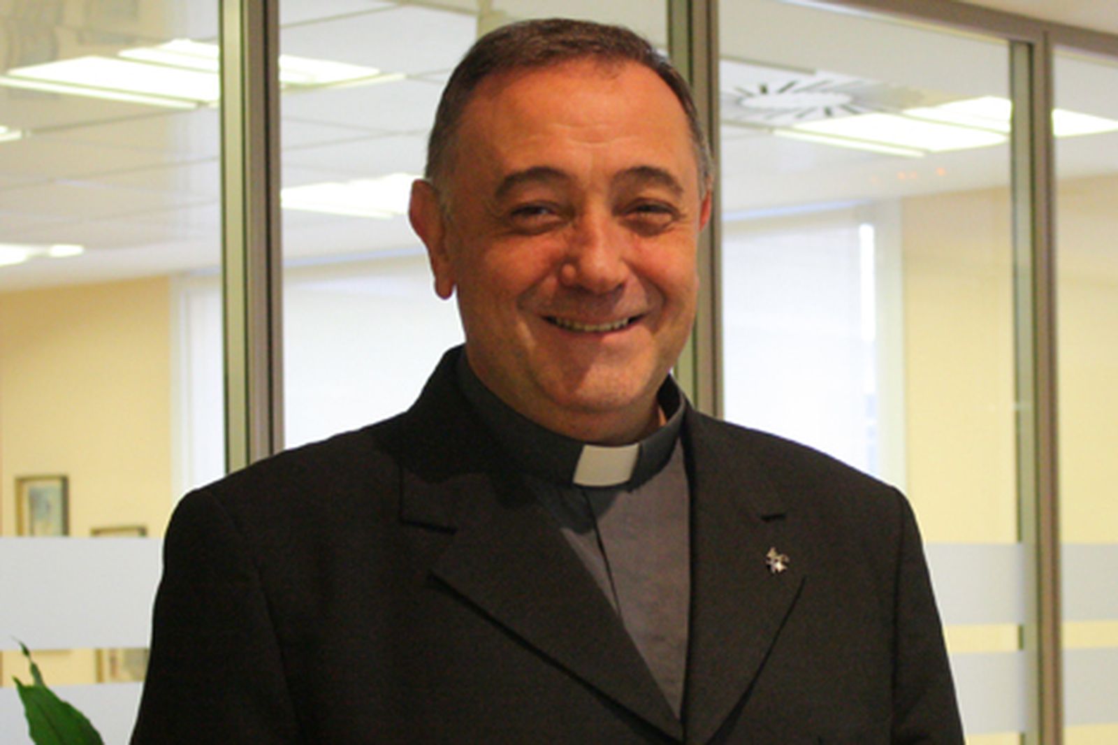 Luis Ángel de las Heras, obispo de León.