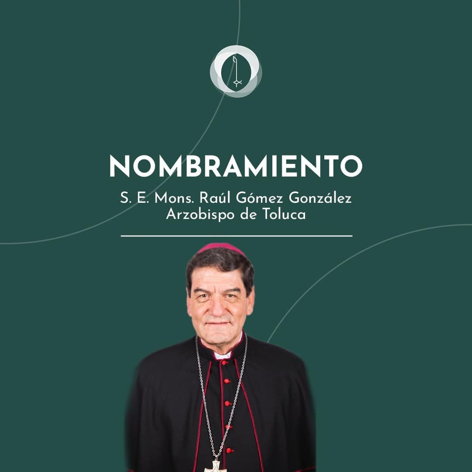 Raúl Gómez González, nuevo Arzobispo de Toluca en México