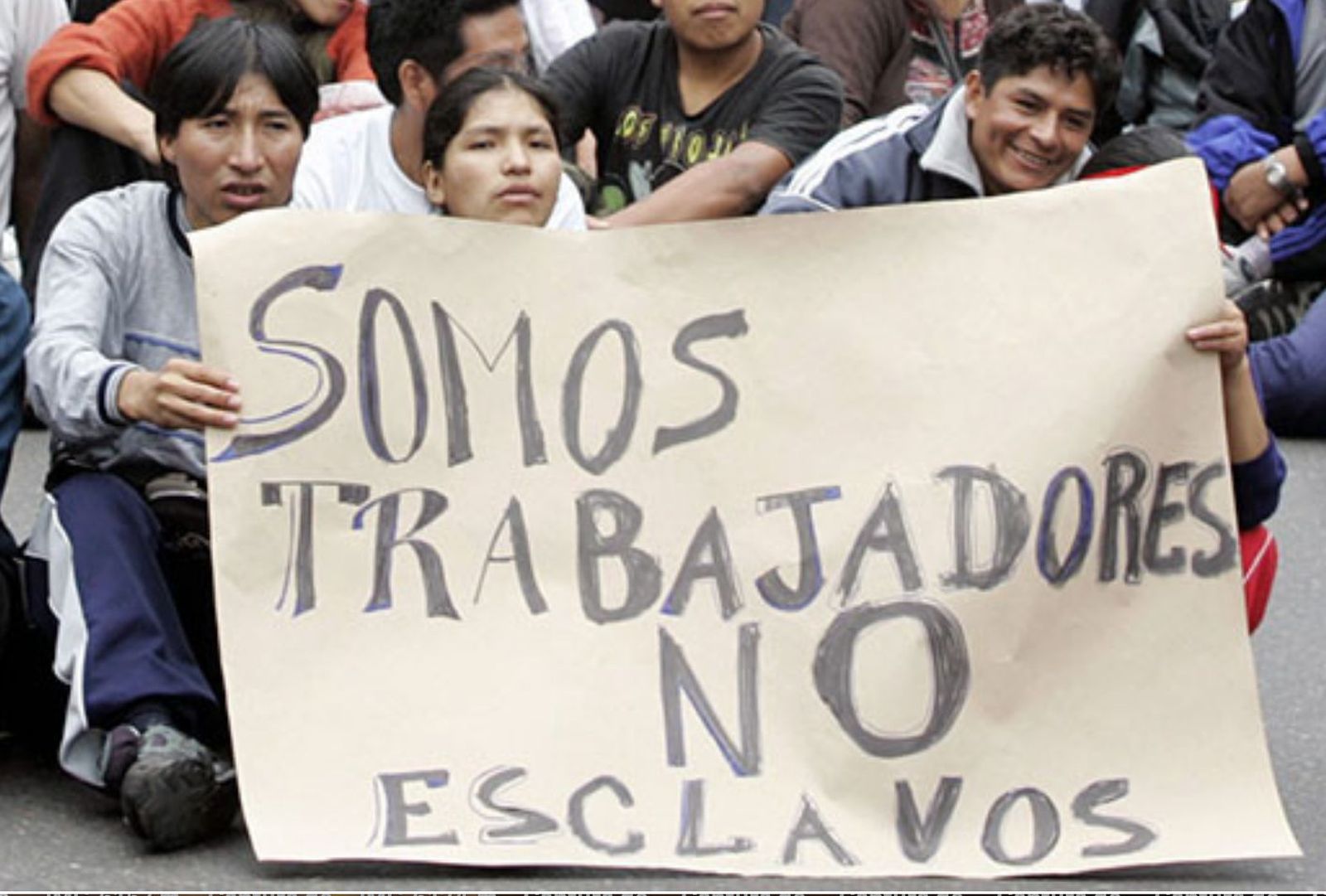 TRabajadores, no esclavos
