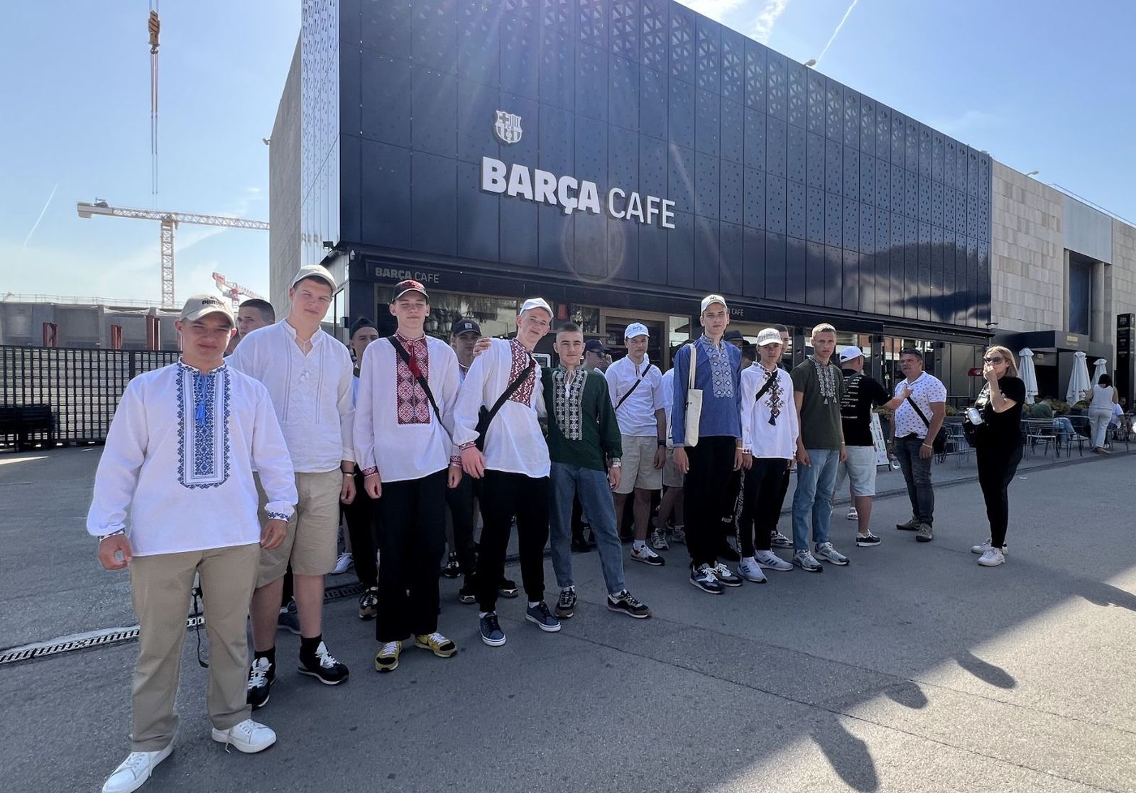 Niños ucranianos en España