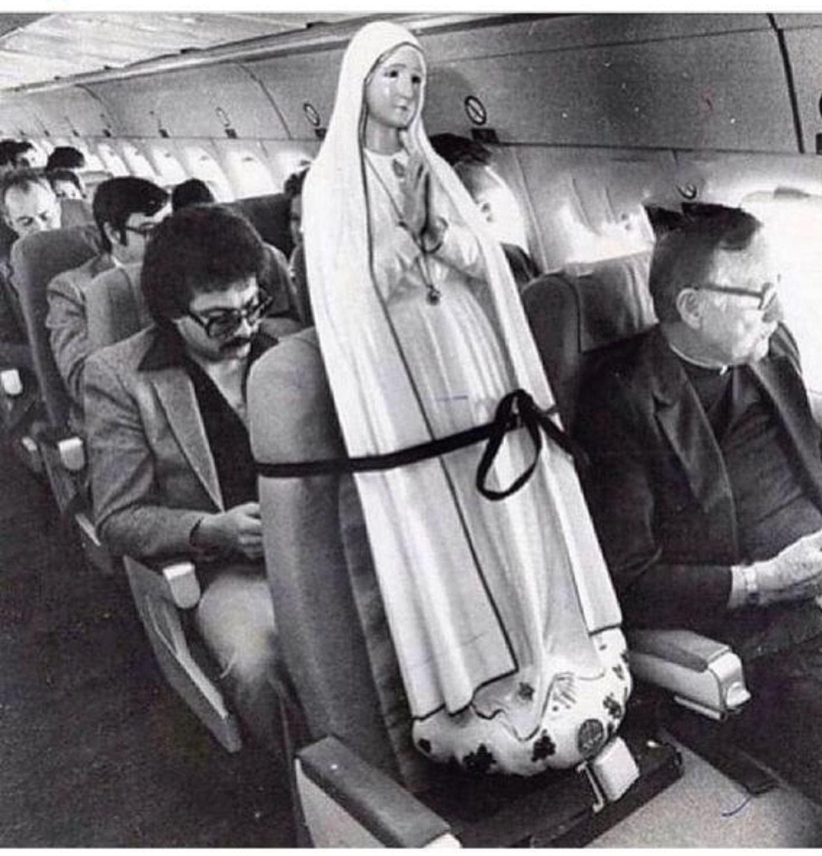 Una Virgen de altos vuelos