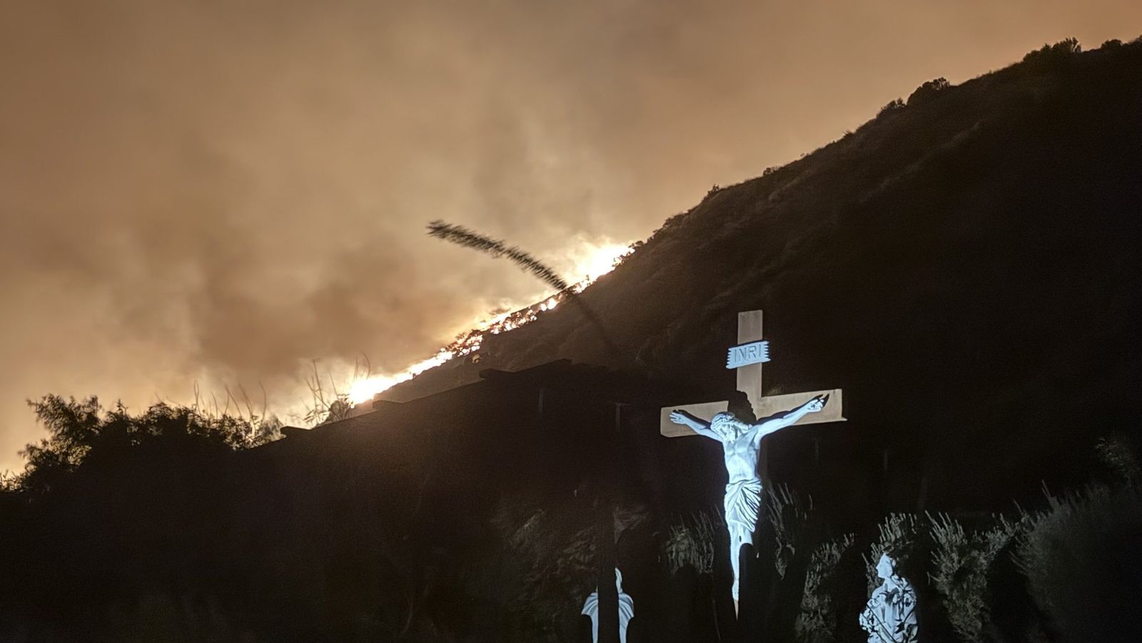 Incendio en Sierra Madre