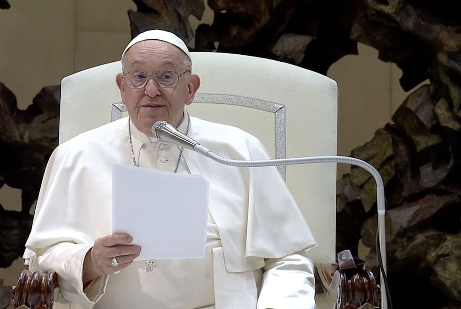 Francisco, en la audiencia