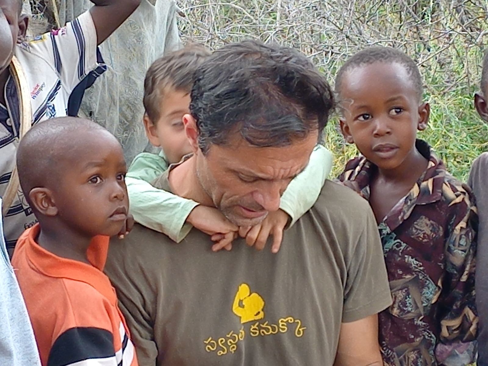 Daniele, un médico entre los samburu