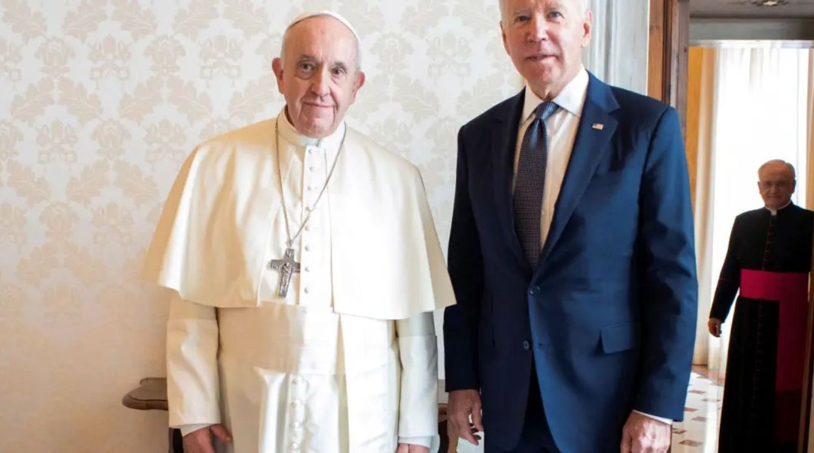El presidente Biden y el papa Francisco