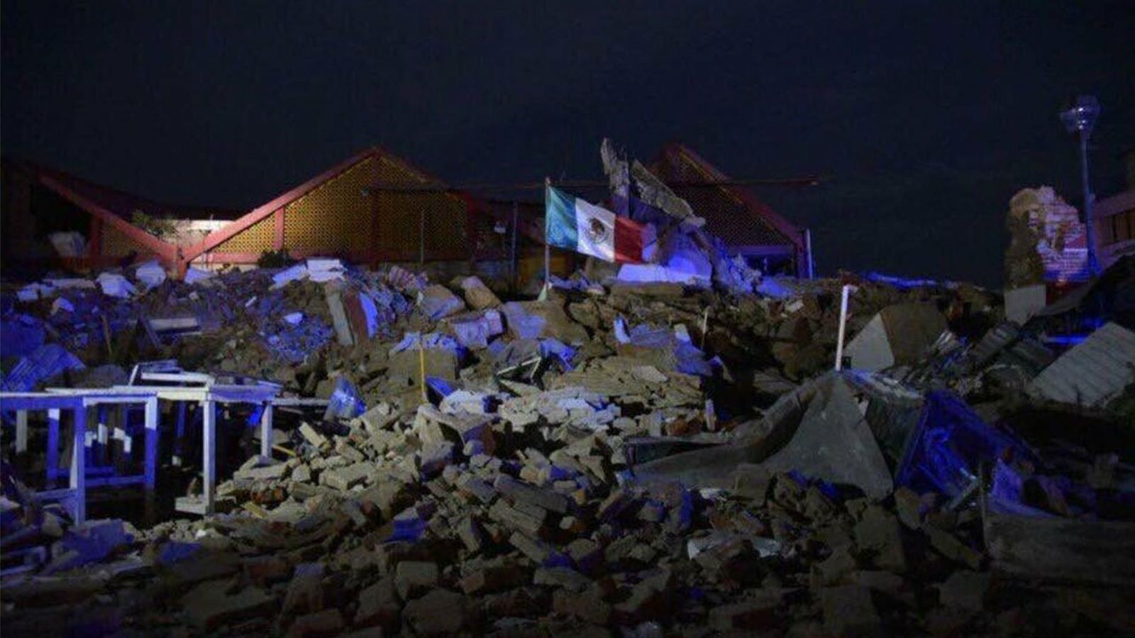 El terremoto sacude México