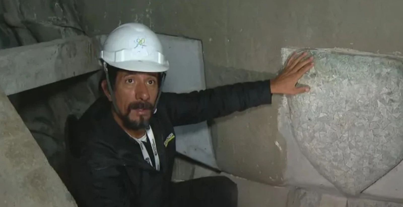 Pablo Cardoso, el argentino que vive en el Cristo Redentor. Foto Captura de TV Globo