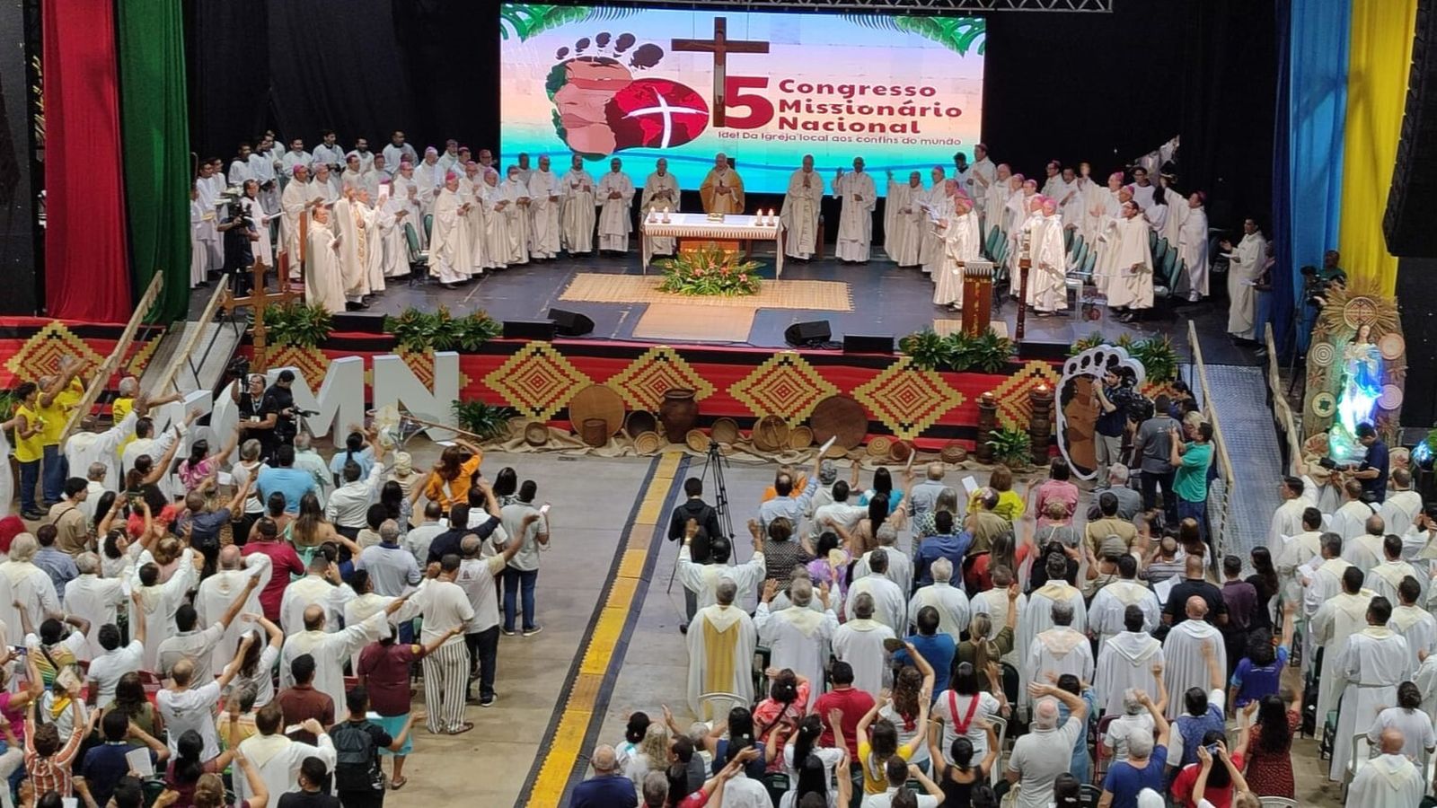 Clausura del V Congreso Misionero Nacional en Brasil