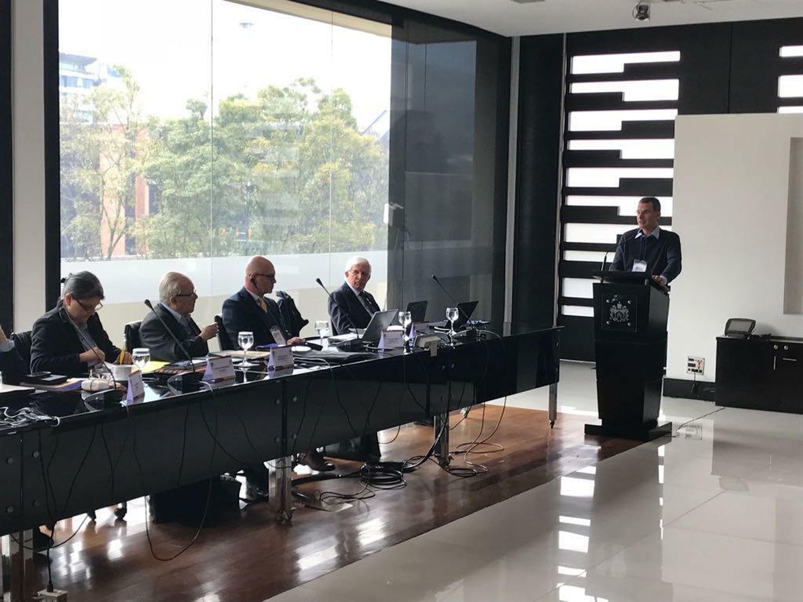 El profesor Rafael Luciani, en el congreso 'Medellín: 50 años después'