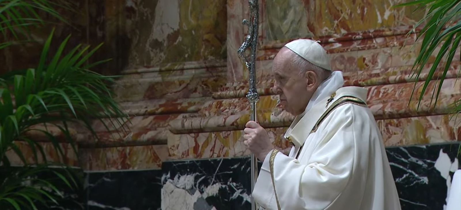 El Papa, en la vigilia