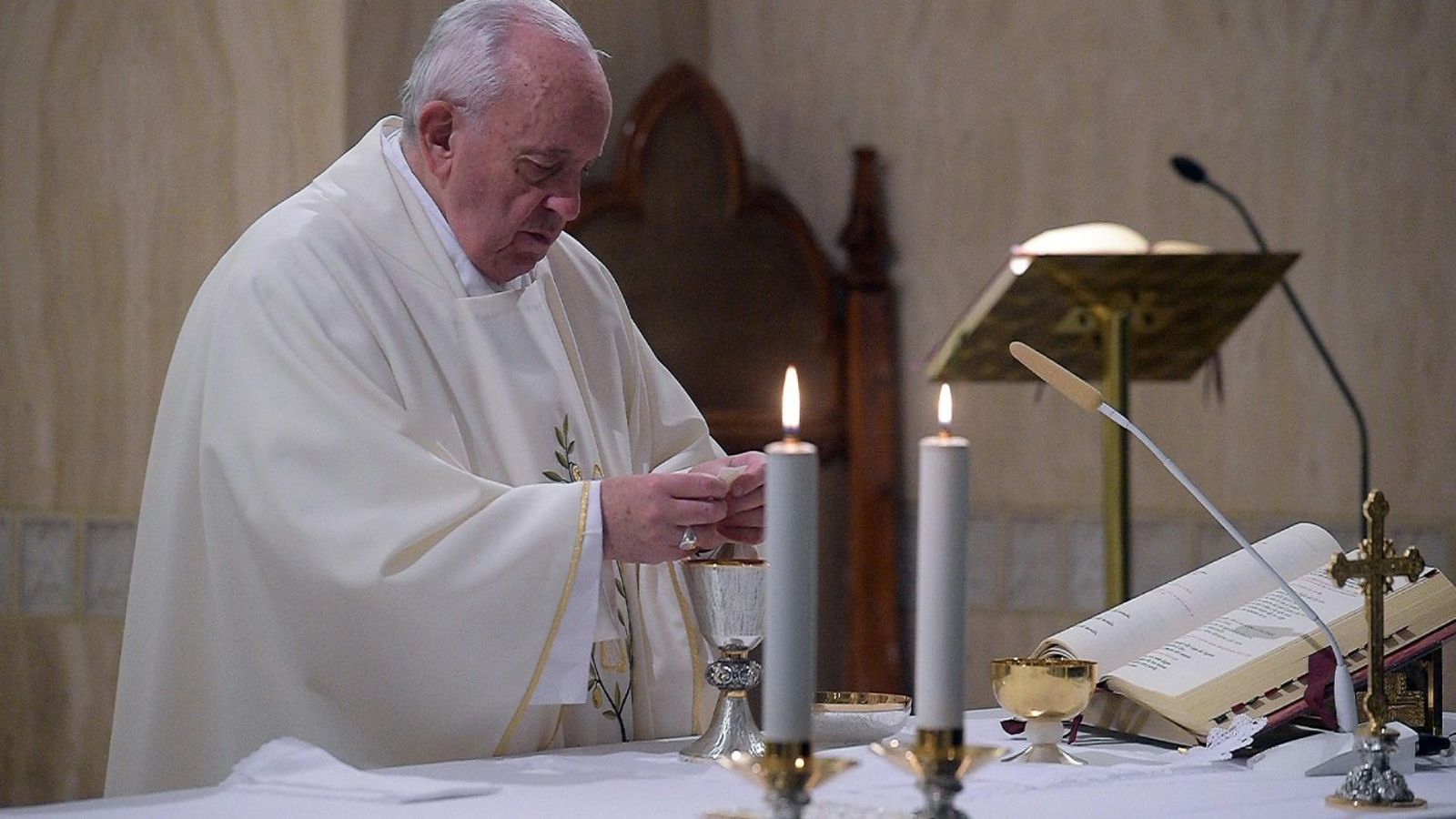 Papa Francisco en Santa Marta