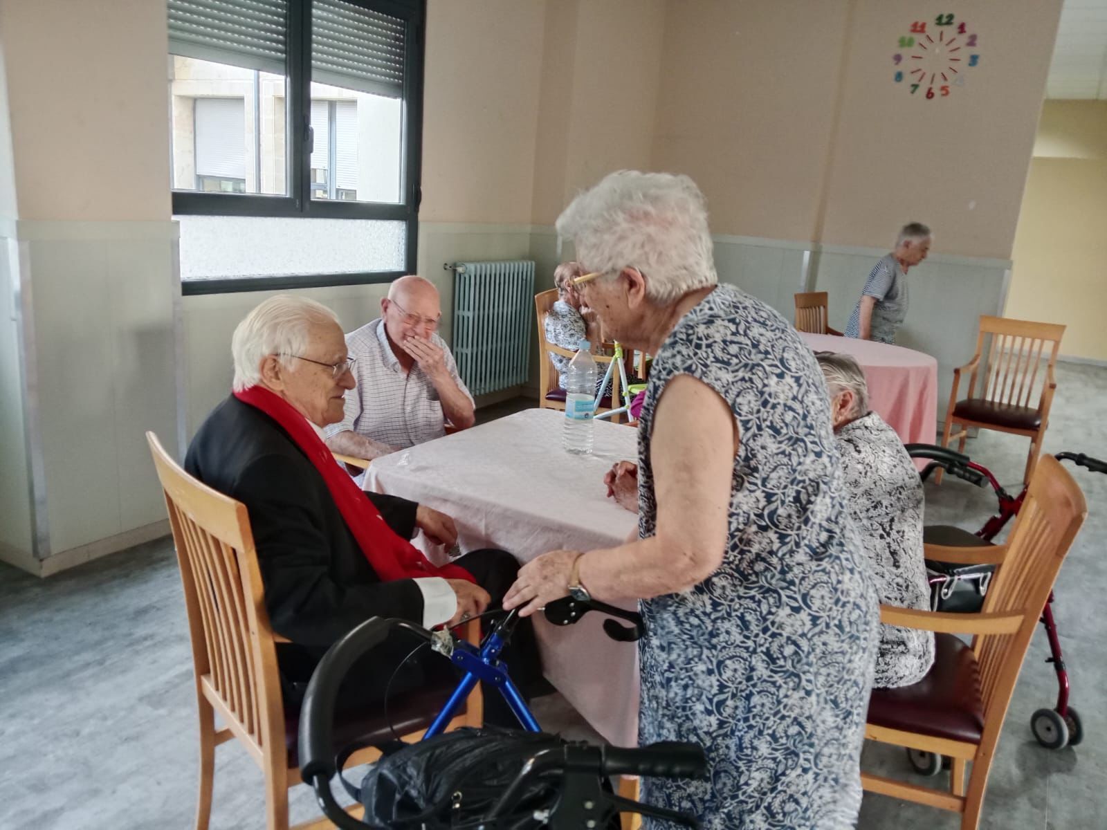 El padre Ángel, en La Bañeza