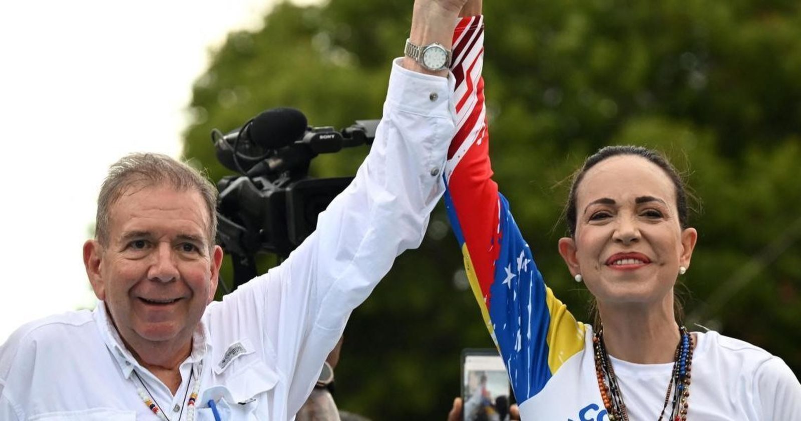 Edmundo González Urrutia y María Corina Machado