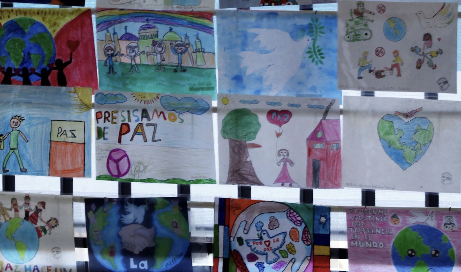 Dibujos infantiles sobre la paz