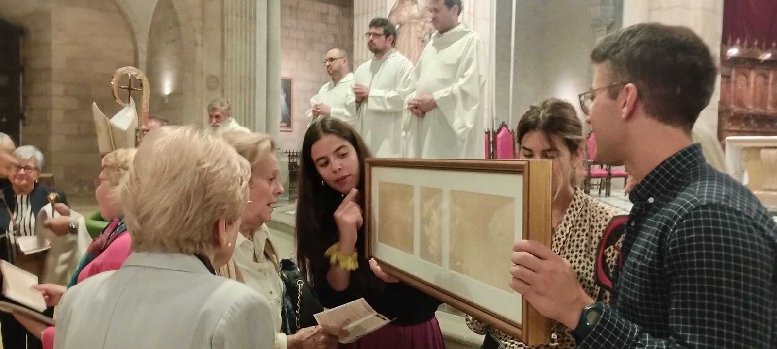 Los descendientes del beato Francesc Castelló