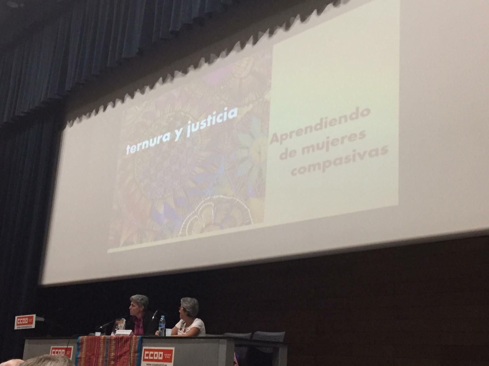 La teóloga Villanueva, en el Congreso de la Juan XXIII