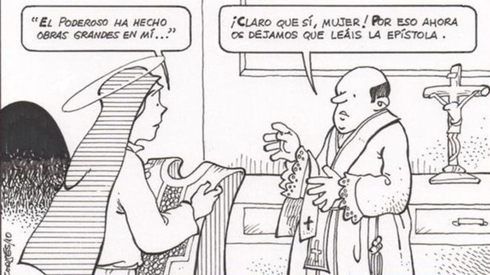 La jerarquía eclesial, escandaloMujeres en la Iglesiasamente, ha impuesto el patriarcado y la misoginia, alejándose de la iglesia originaria