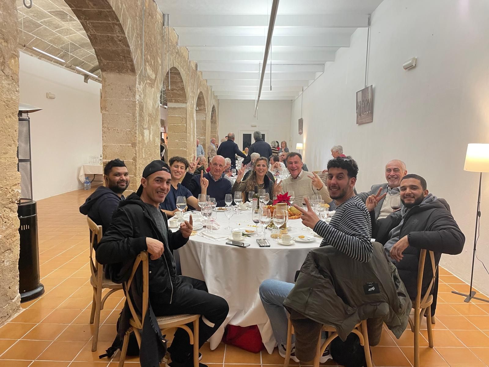 Los invitados a la cena de Nochebuena en el monasterio de las jerónimas de Mallorca