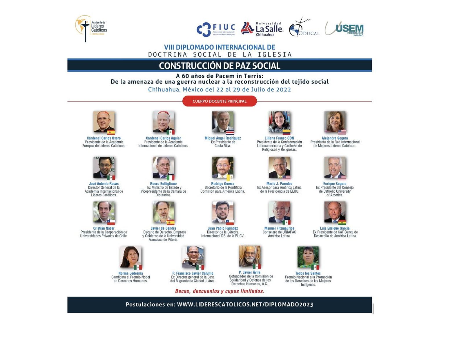 Algunos de los participantes en el foro de los Líderes Católicos