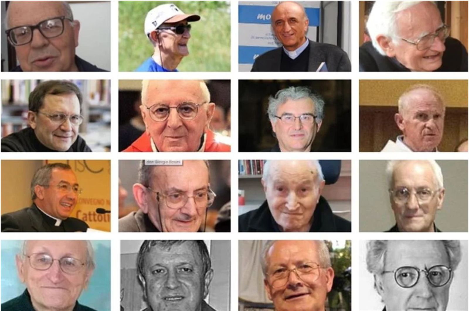 Sacerdotes fallecidos en Italia en lo que va de epidemia