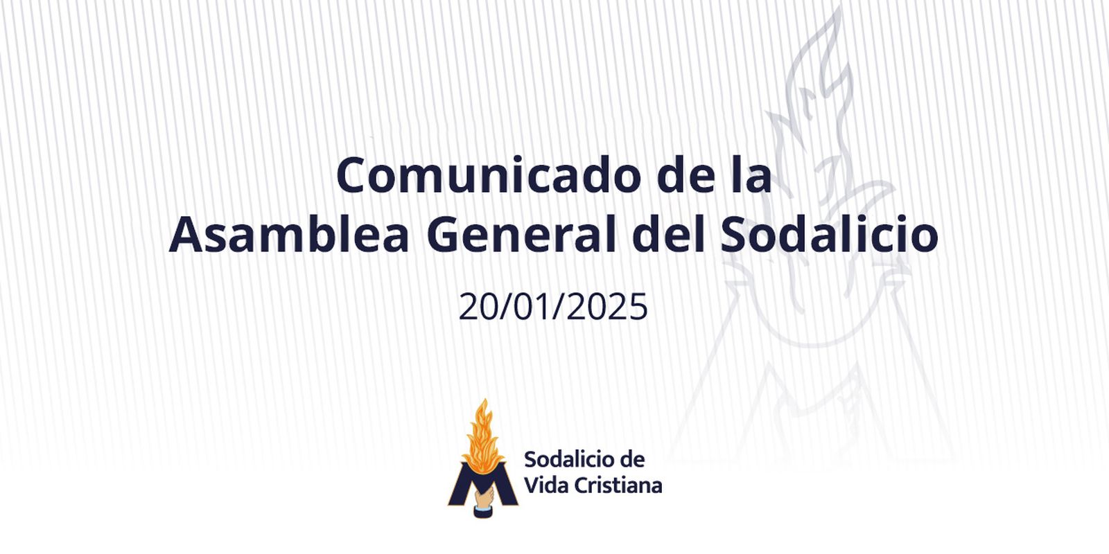 Comunicado del Sodalicio