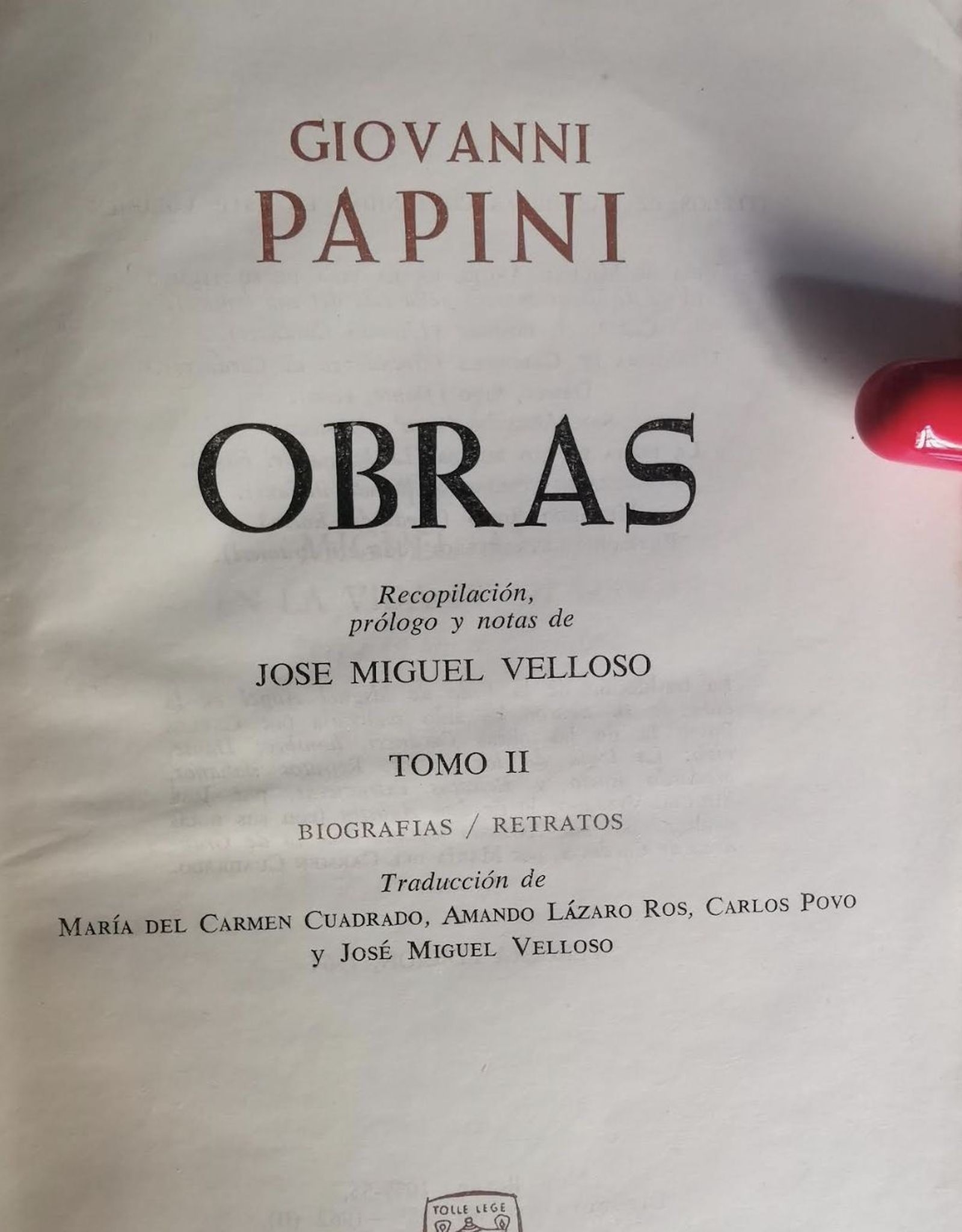Libro de Papini