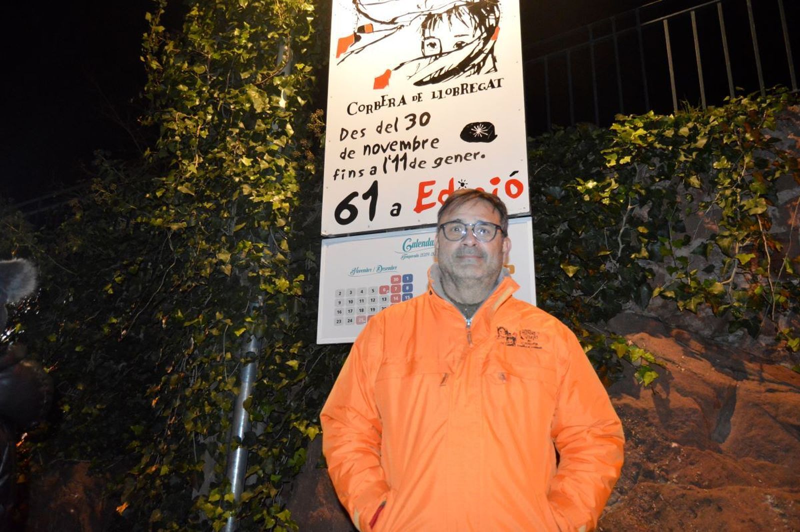 Responsables del pesebre de Corberá