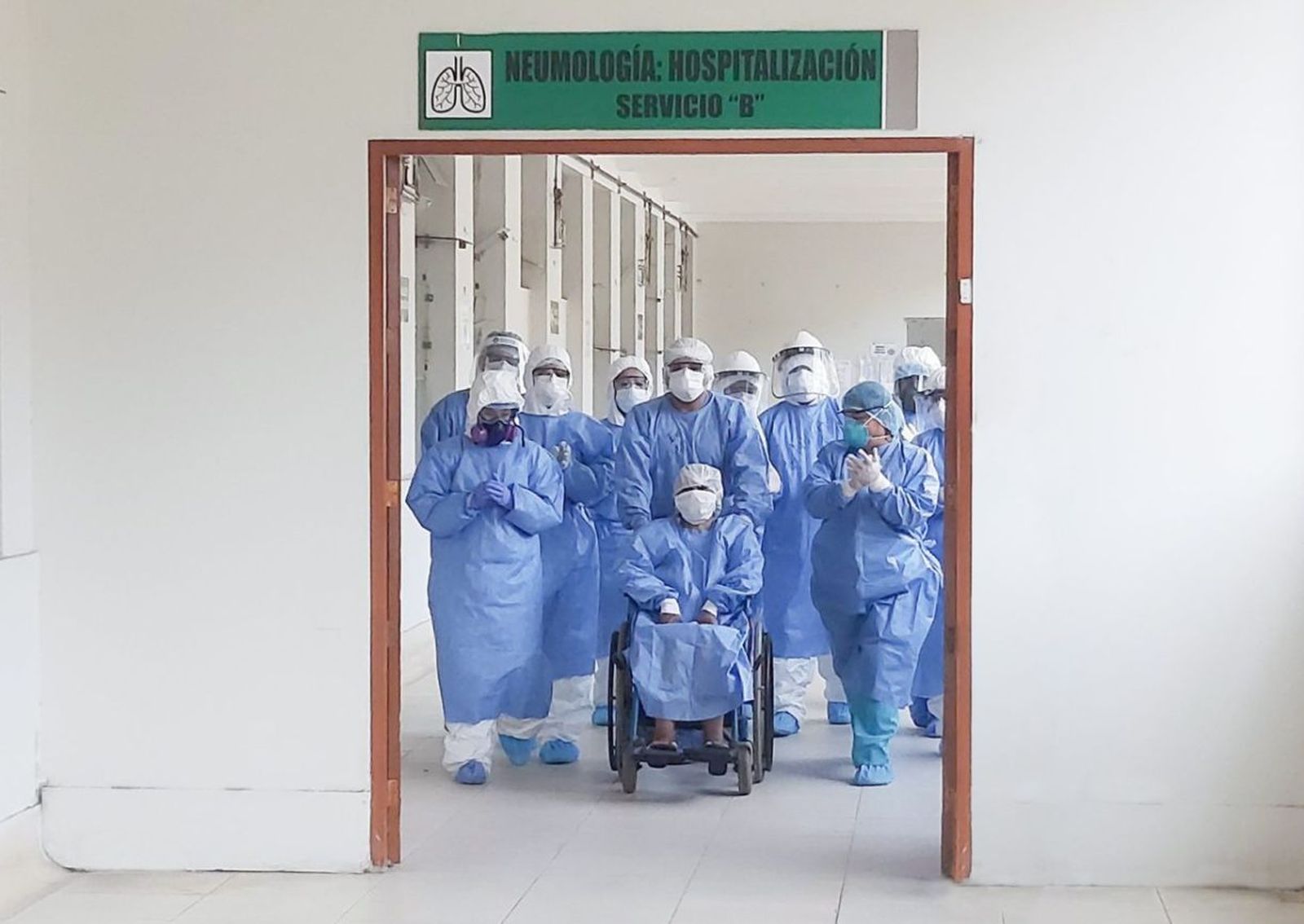 Pacientes covid en Perú