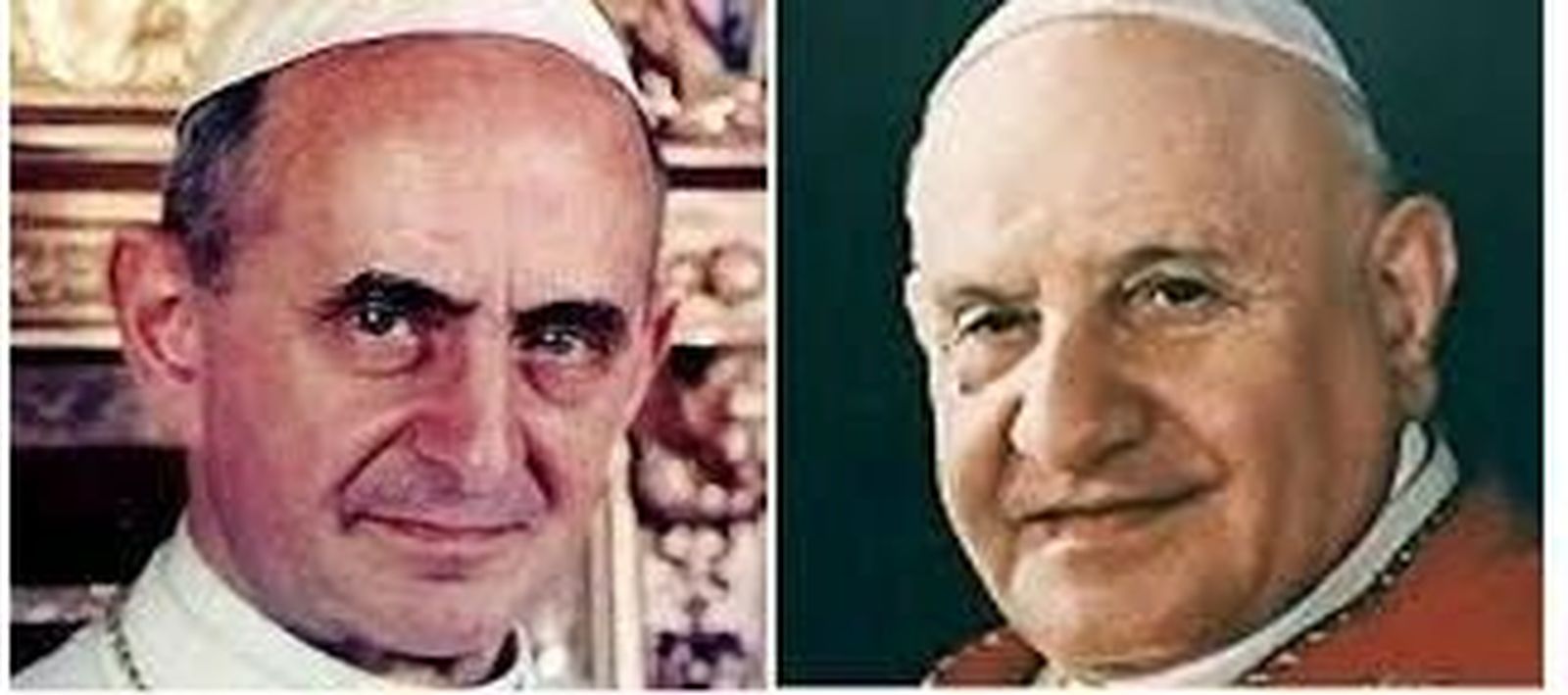 Pablo VI y Juan XXIII