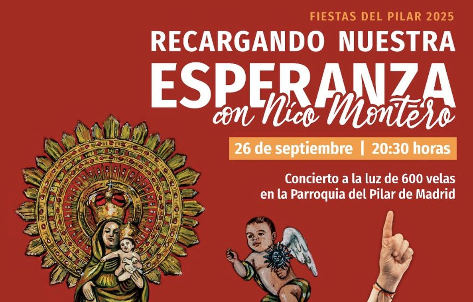 Concierto de Nico Montero en Madrid