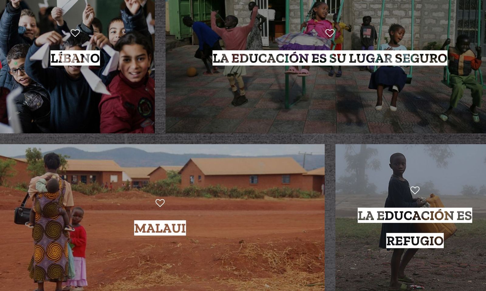 "Sin escuela, sin refugio". Entreculturas