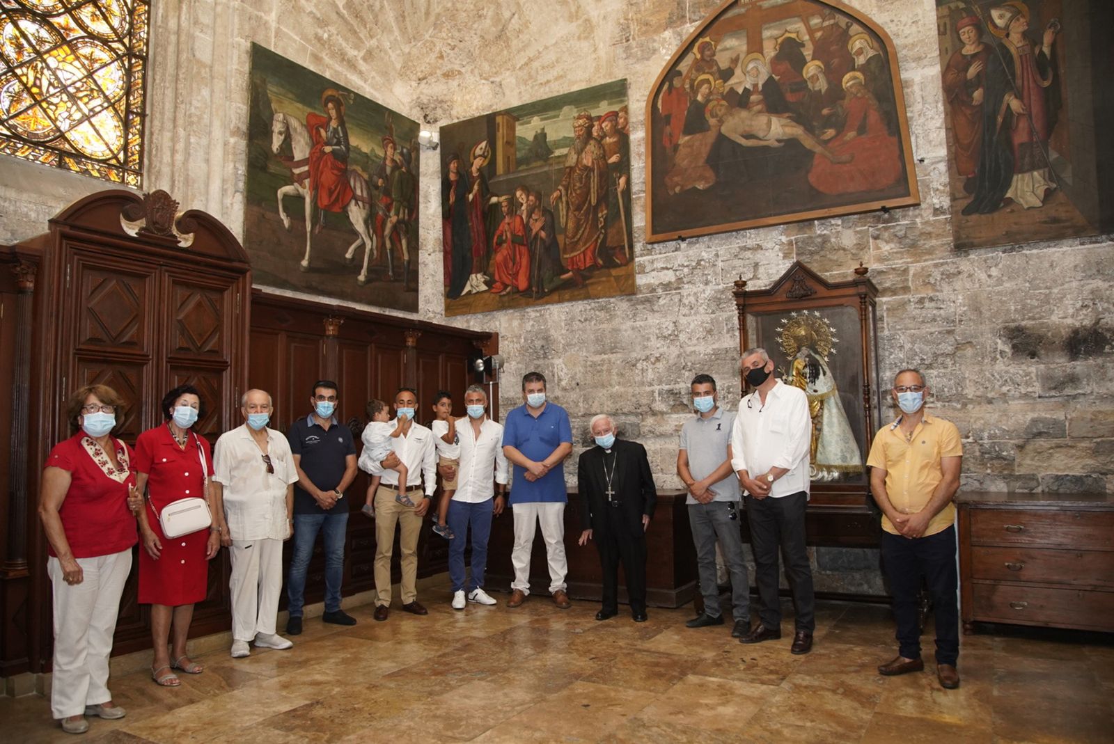 Cardenal Cañizares con el Grupo Cristianos de Oriente