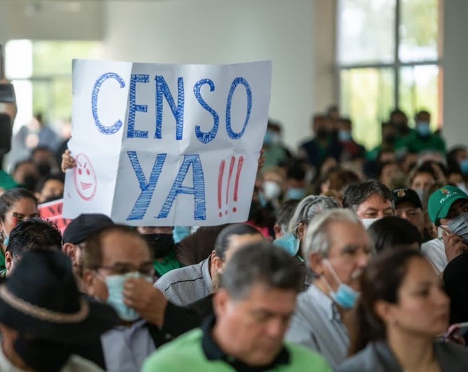 Protestas por el palazamiento del censo en Bolivia
