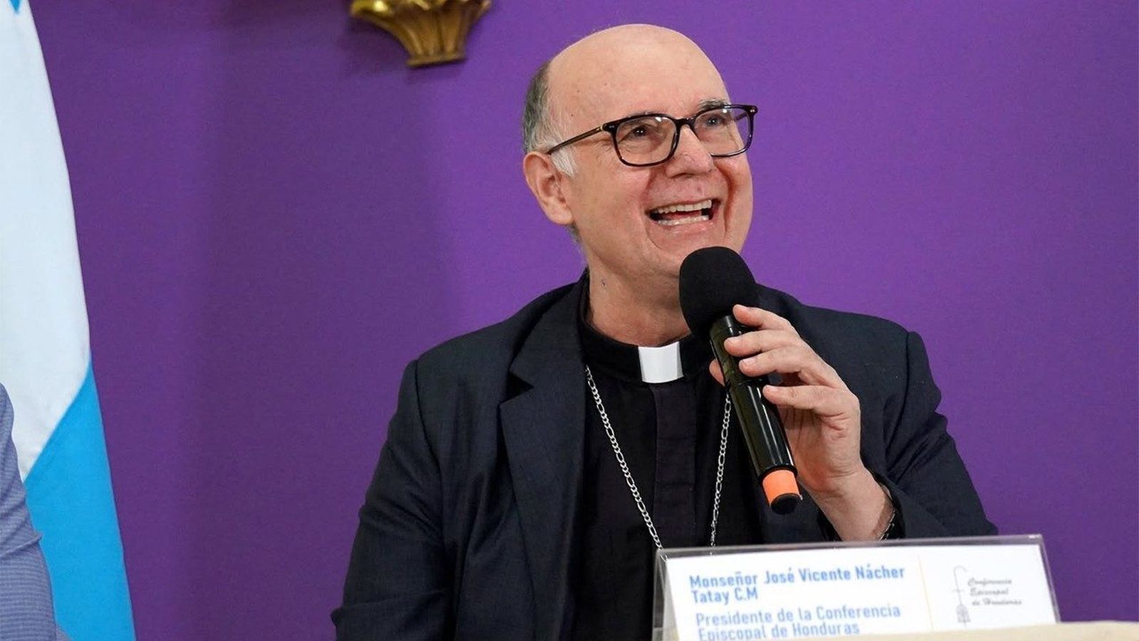 Monseñor Nácher. Presidente de la Conferencia Episcopal de Honduras