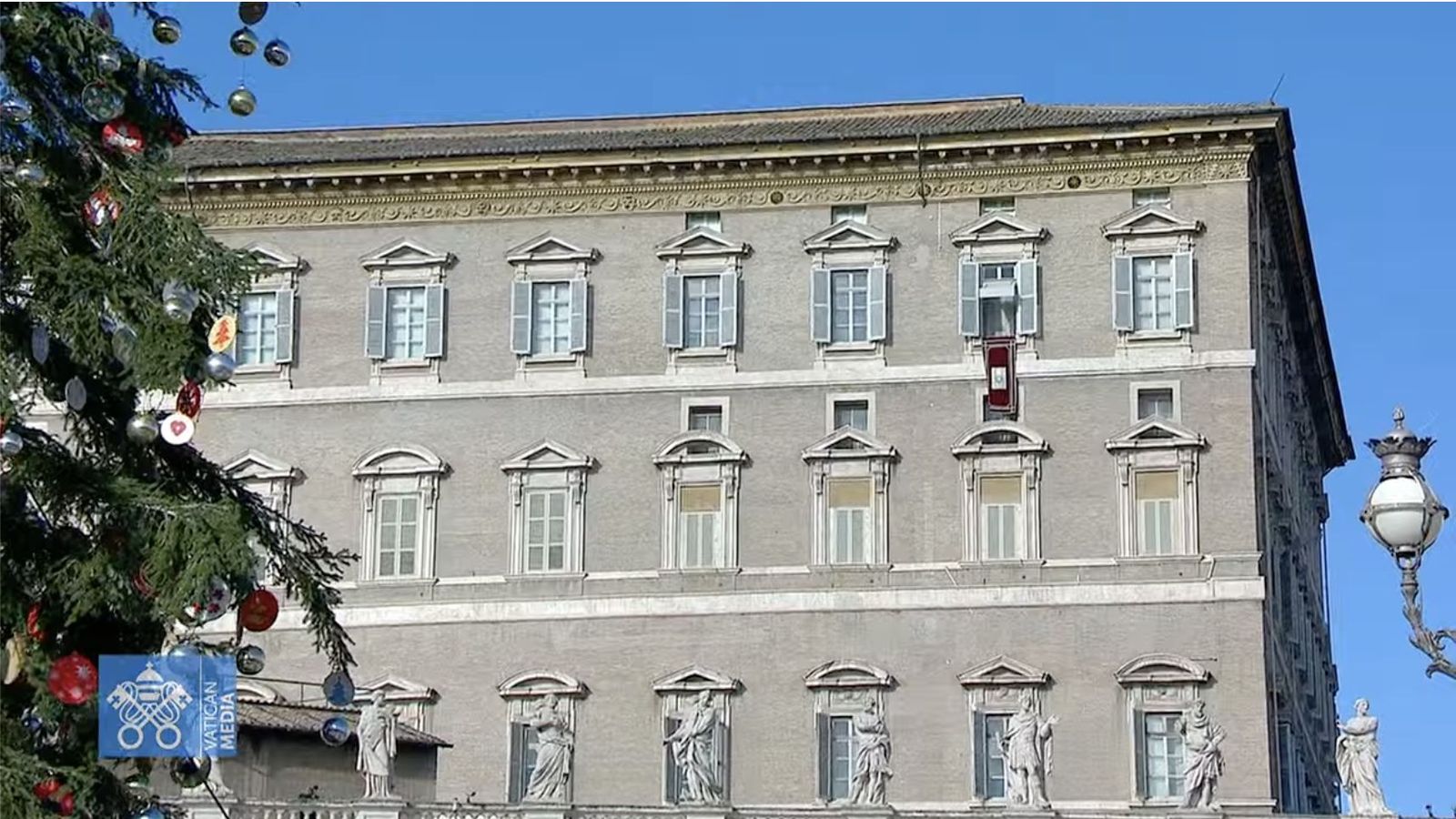 Vista de los palacios apostólicos