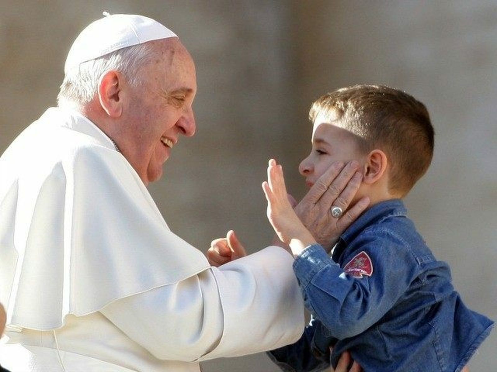 El Papa de la ternura