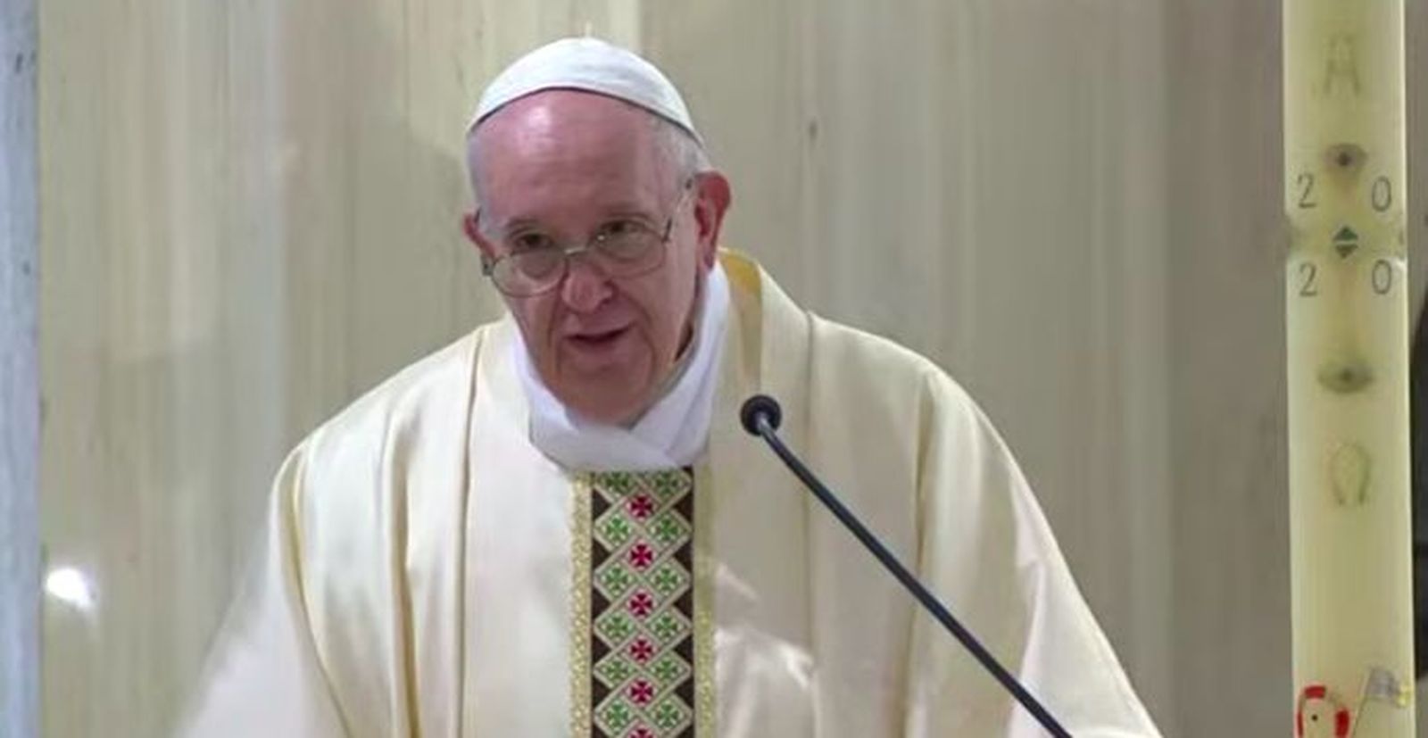 Francisco clama por la unidad